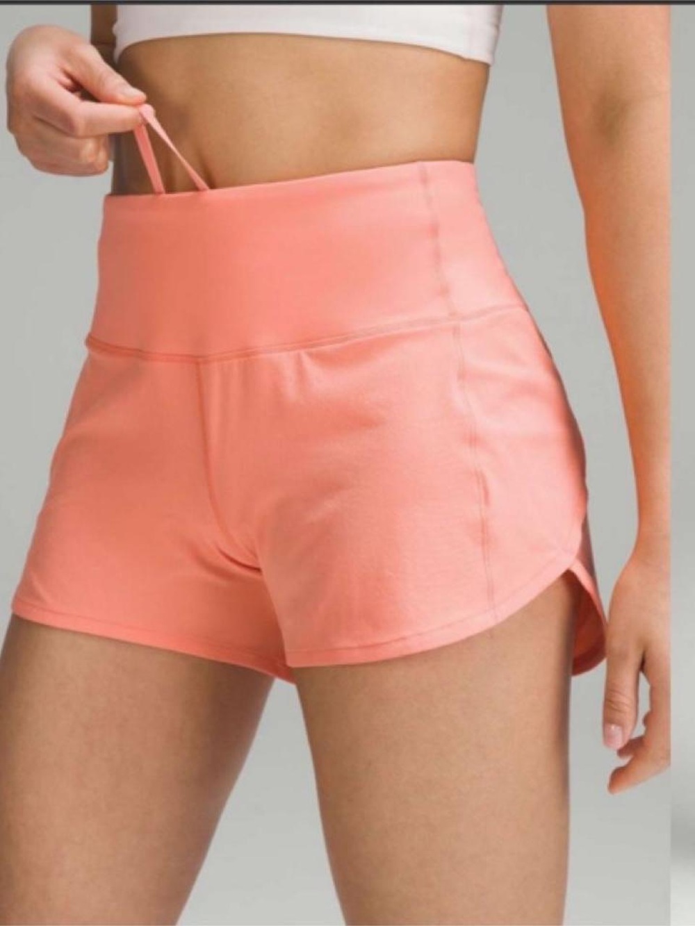 Lululemon Speed Up Short Coral